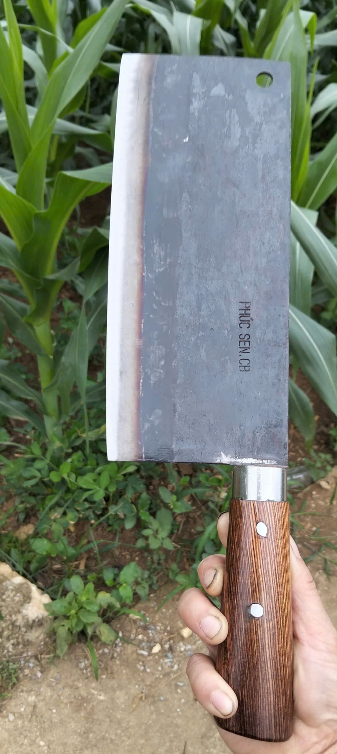 Dao Chặt Gà Nhà Hàng Bản 10cm Dao Chặt Gà Nhà Hàng Bản 10cm